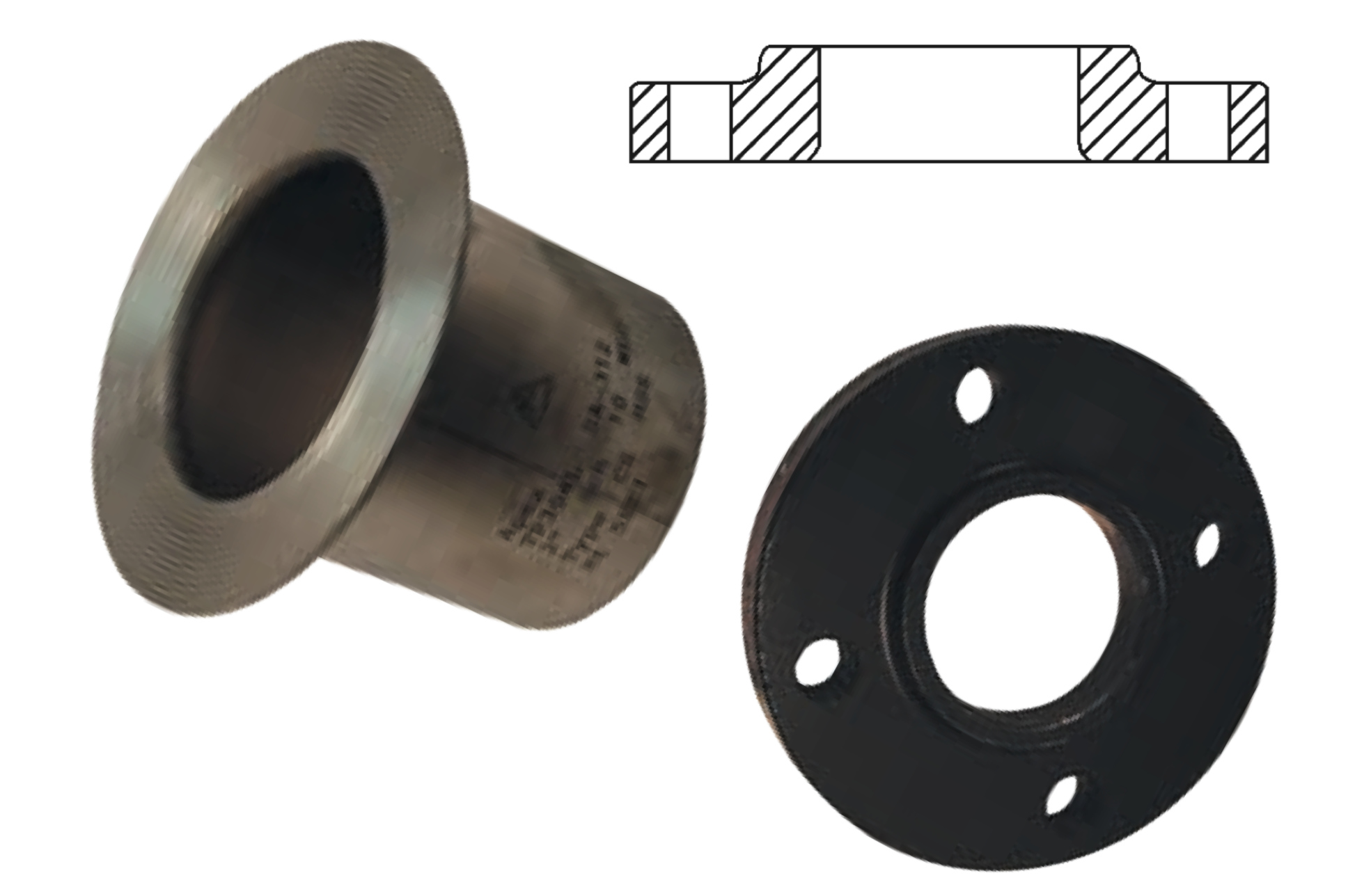 150# Floating Flange – Carbon Steel - Cut and Couple
